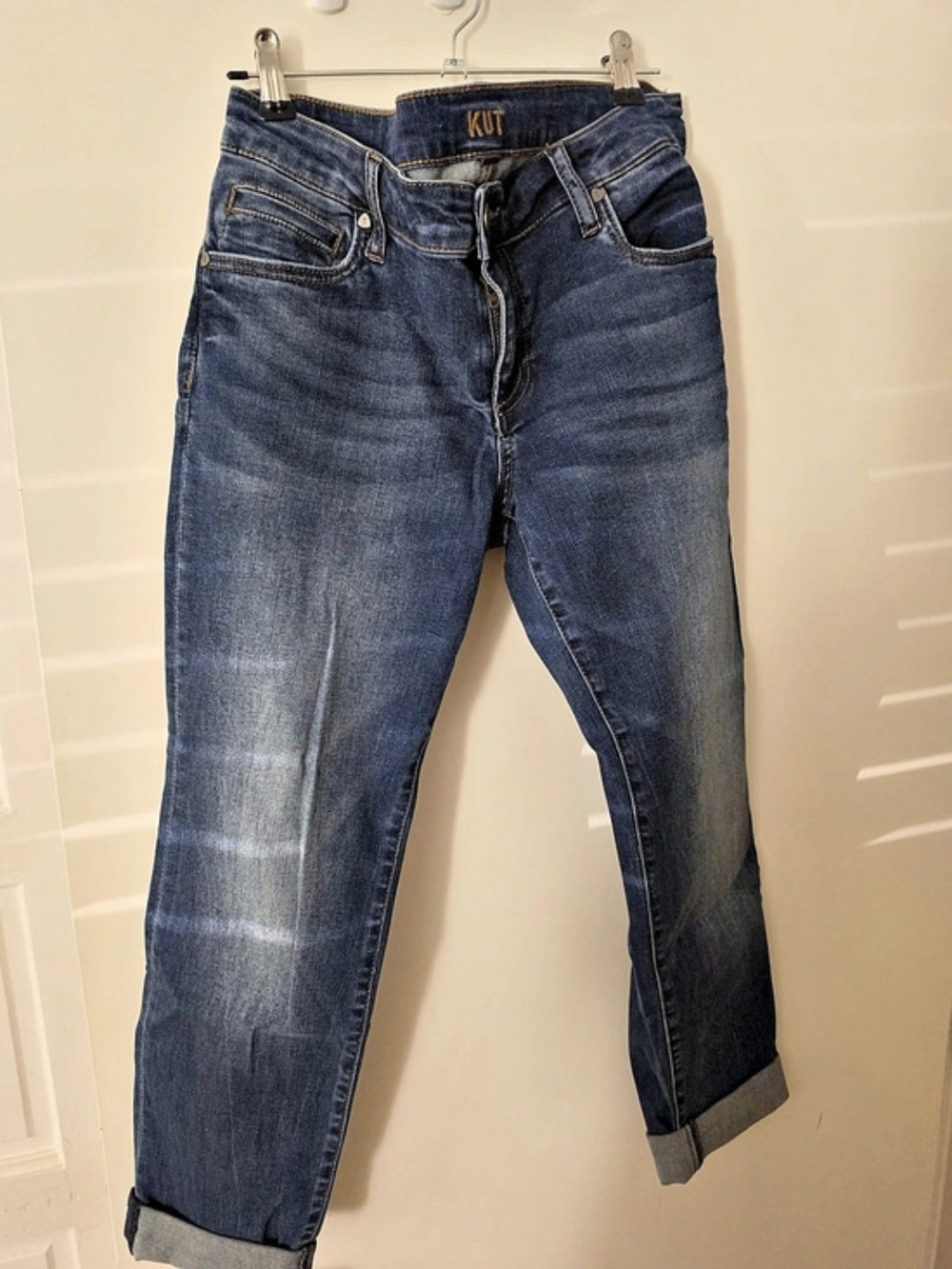 Kut from the Kloth Boyfriend Jeans Blue Size 4P